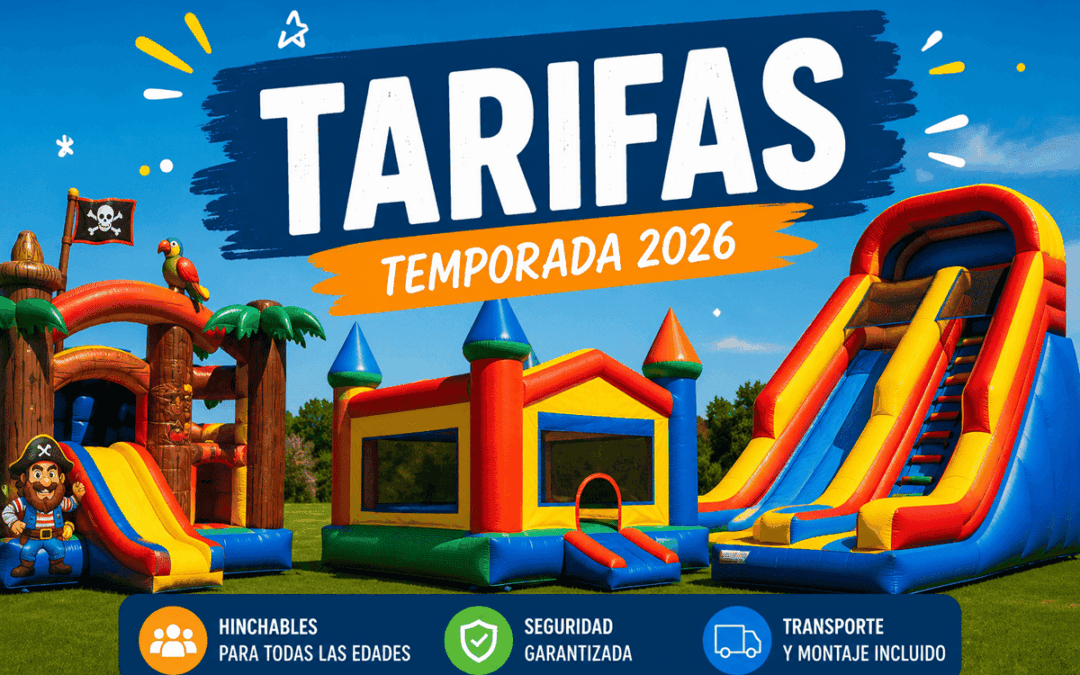 Tarifas de verano 2026